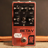 Used gear Begagnat Solig Gold FX Beta-V Bass Preamp USED - VG - with Box no PSU tgt11