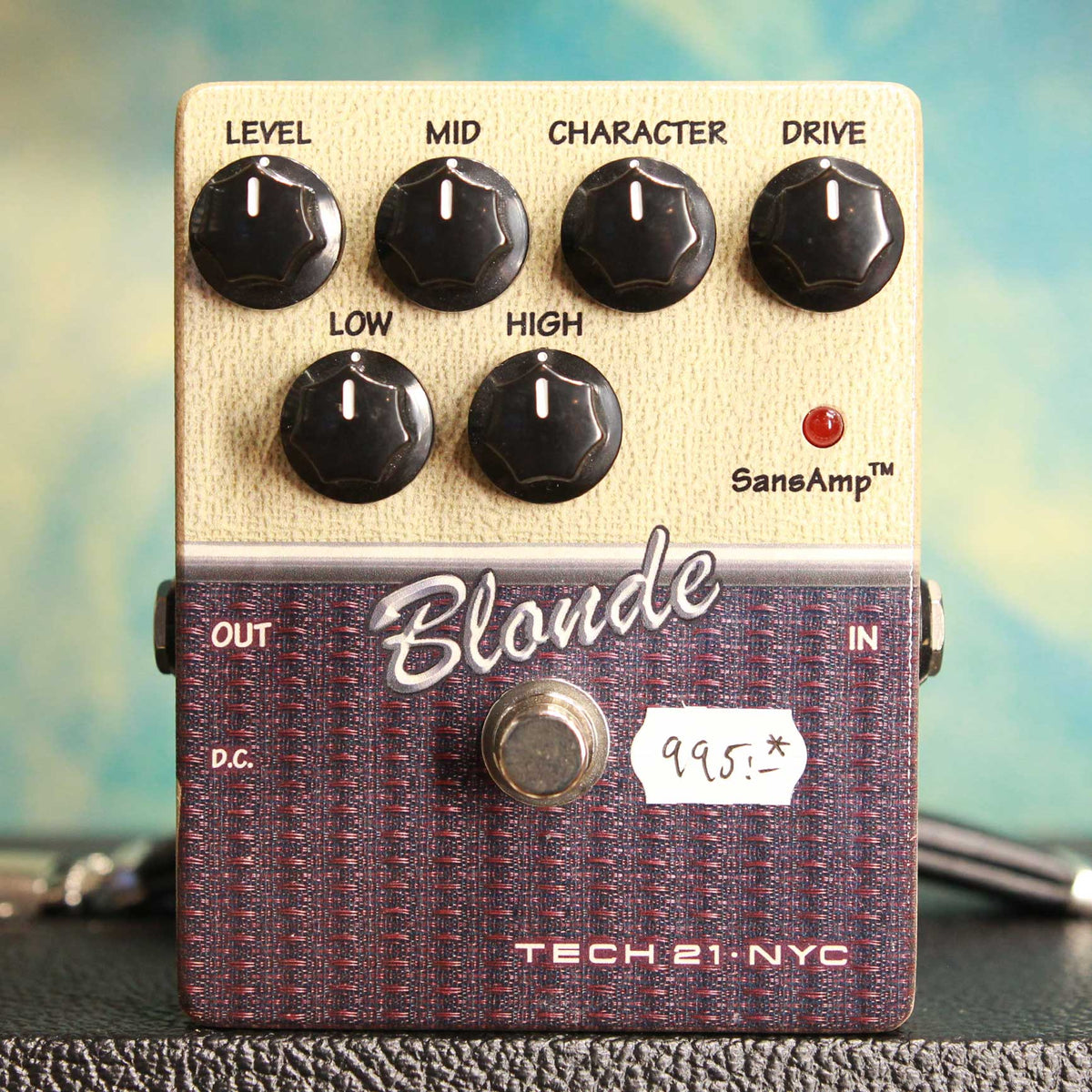 Used gear Begagnat Tech 21 SansAmp Blonde USED - VG Condition - Box, no PSU tgt11