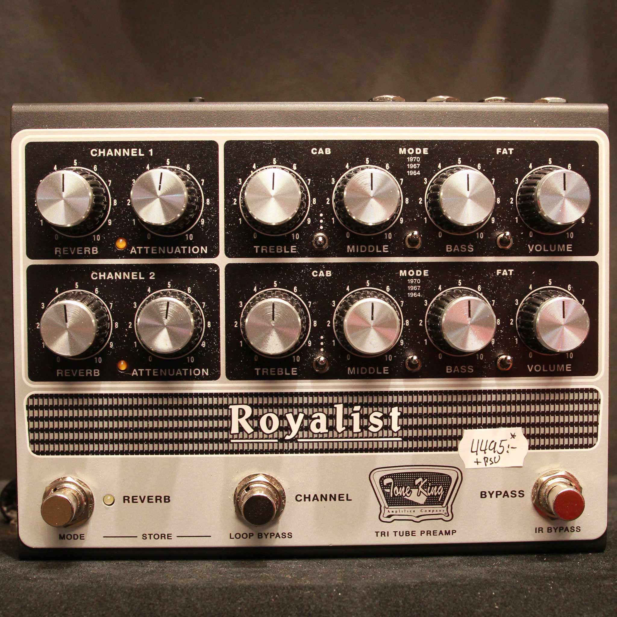 Used gear Begagnat Toneking Royalist USED - Very Good Condition - Box & PSU tgt11