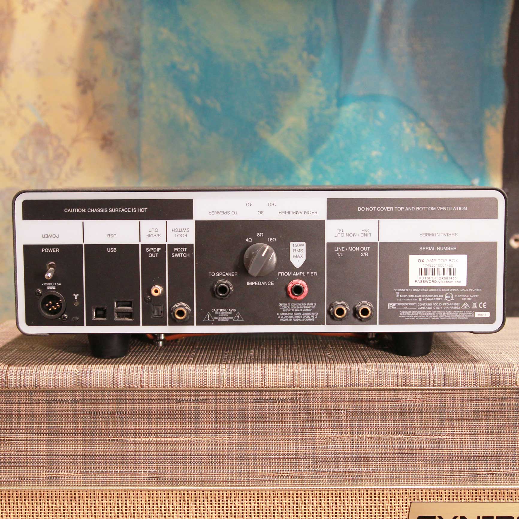 Used gear Begagnat Universal Audio OX Box USED - Very Good Condition - with Box & PSU tgt11