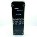 Used gear Begagnat Vox Wah Swell Late 70s USED - Very Good Condition - no Box or PSU tgt11
