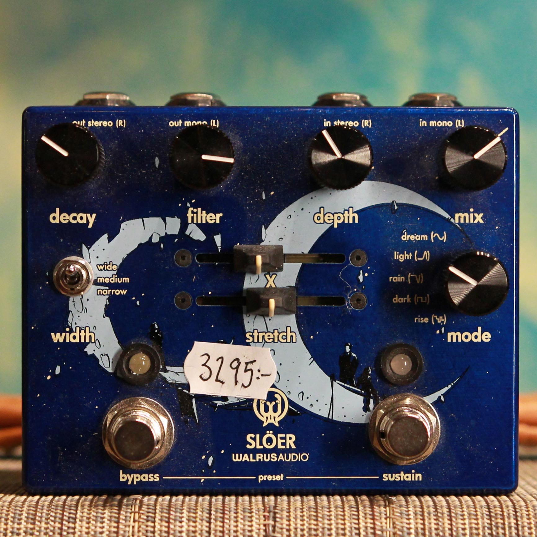 Used gear Begagnat Walrus Audio Slöer Reverb Blue USED - VG - no Box or PSU tgt11