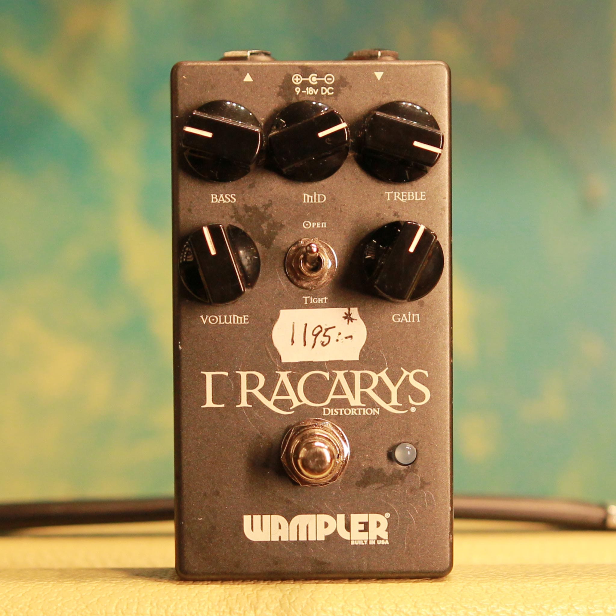 Used gear Begagnat Wampler Dracarys Distorsion USED - VG - with Box no PSU tgt11
