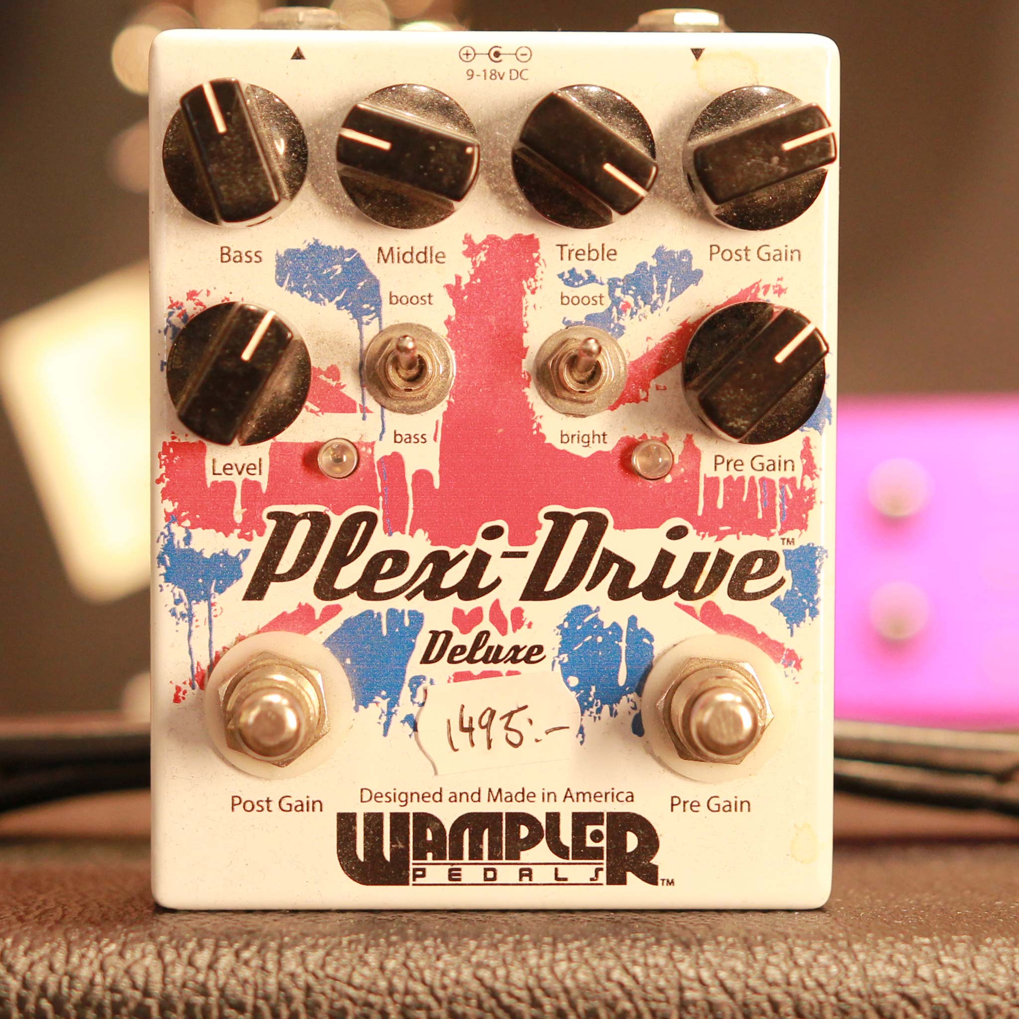 Used gear Begagnat Wampler Plexi Drive Deluxe USED - VG - no Box no PSU tgt11
