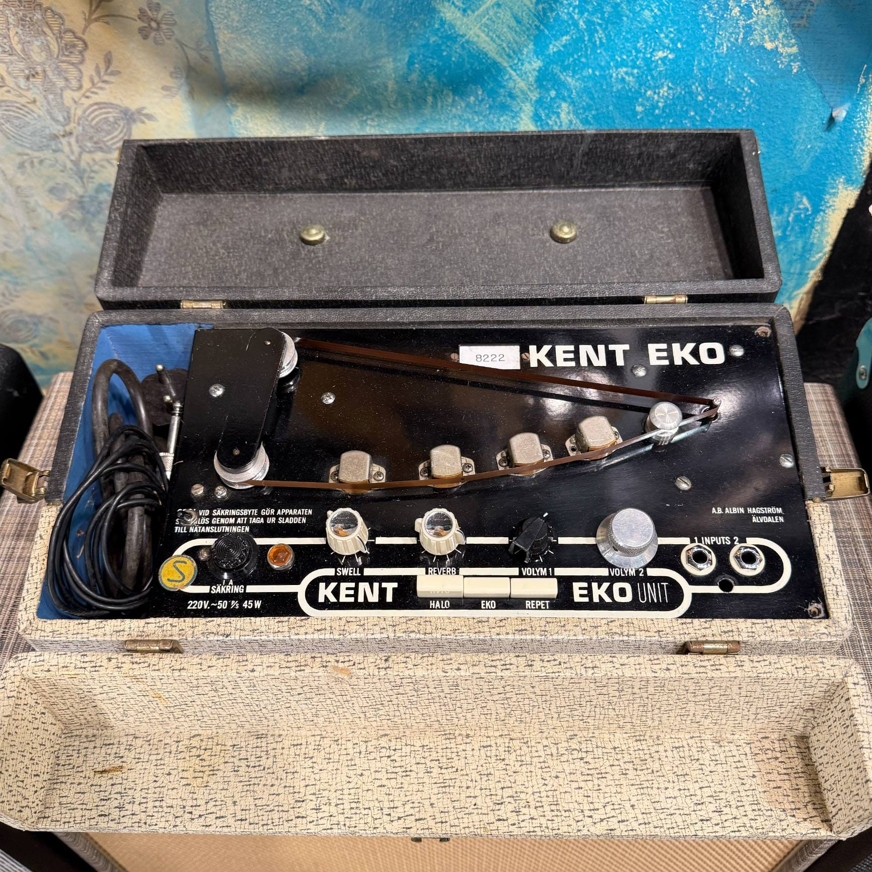 Used gear Delay Hagström Kent Eko Unit Vintage Tape Echo ca 63 USED - Good Condition tgt11