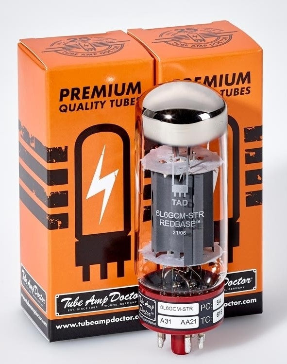 TAD 6L6GCM-STR REDBASE TAD PREMIUM Selected matched pair RT102