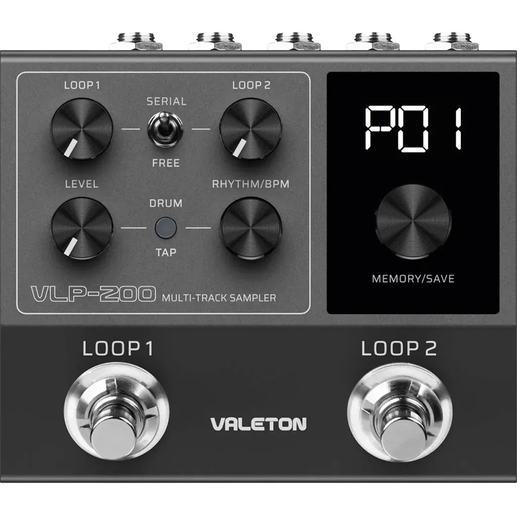 Valeton Loop pedal Valeton VLP-200 Multi-Track Looper tgt11