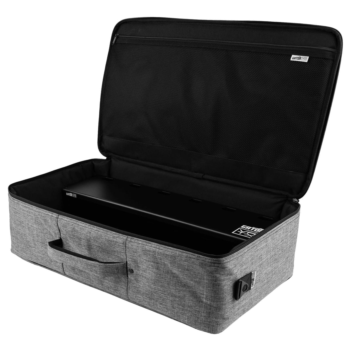 Vertex Effects Pedalbord Vertex by Gator Compact Pedal Board 58x33 Surface/Riser 2 with Gig Bag tgt11