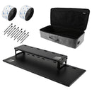 Vertex Effects Pedalbord Vertex by Gator Tour Elite Pedal Board 79x33 Surface/ Riser with Gig Bag tgt11