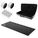 Vertex Effects Pedalbord Vertex by Gator Tour Elite Pedal Board 79x33 Surface with Gig Bag tgt11