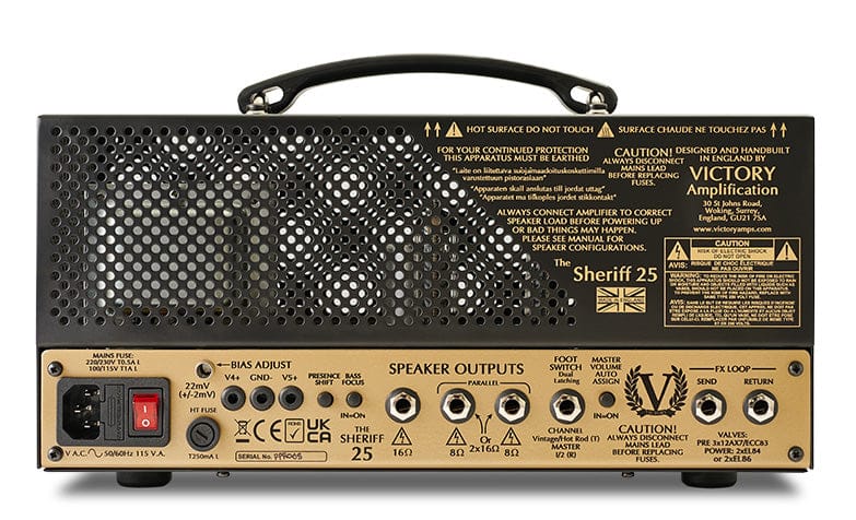 Victory amps Förstärkare Victory The Sheriff 25 Head tgt11