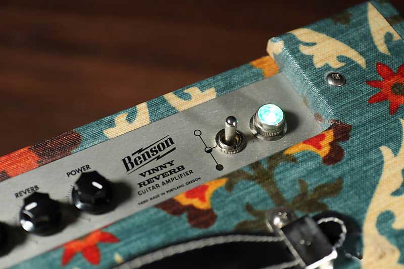 Benson Vinny Reverb Combo Aunt Gertie Oxblood