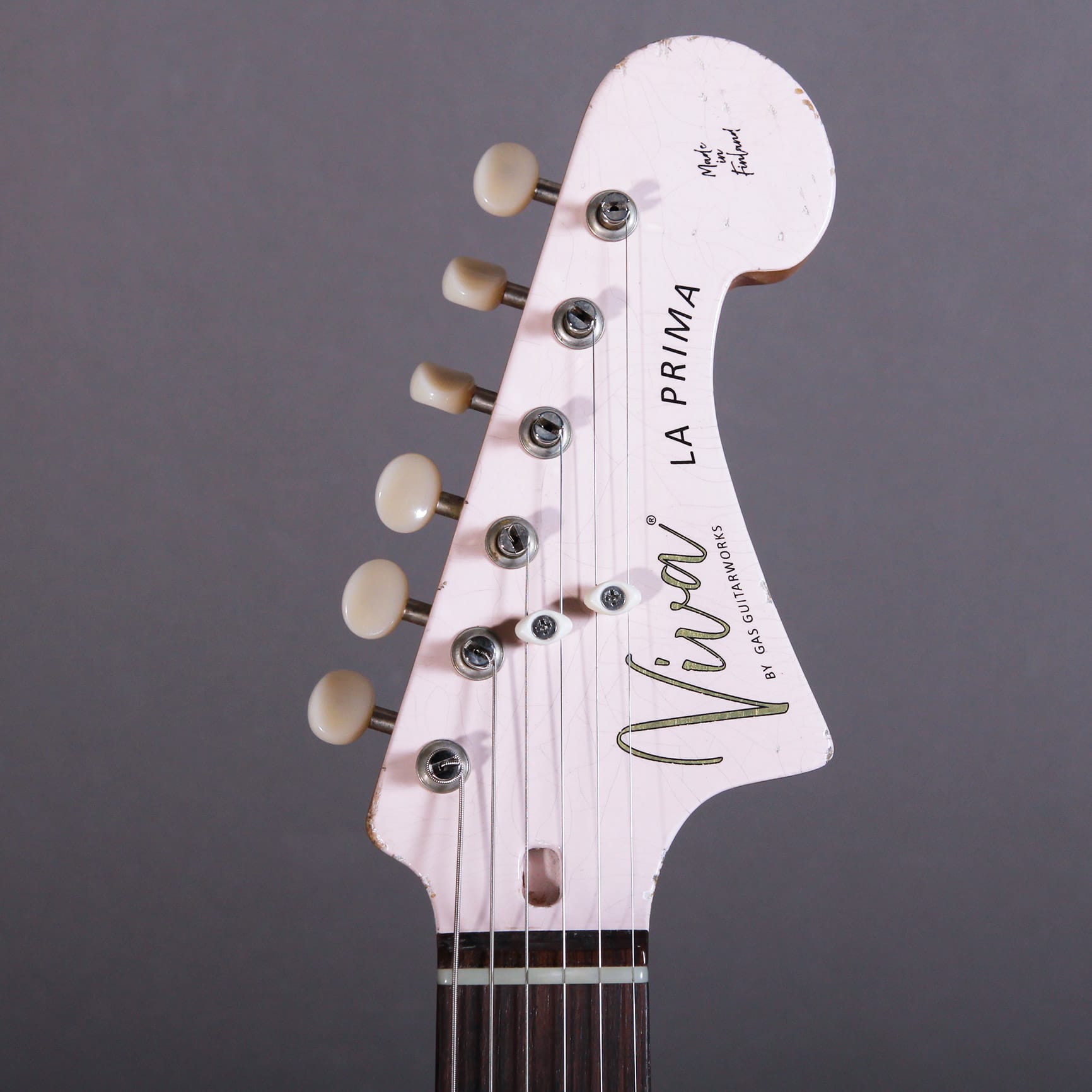Viva Guitars Elgitarr Viva La Prima Aged Shell Pink tgt11