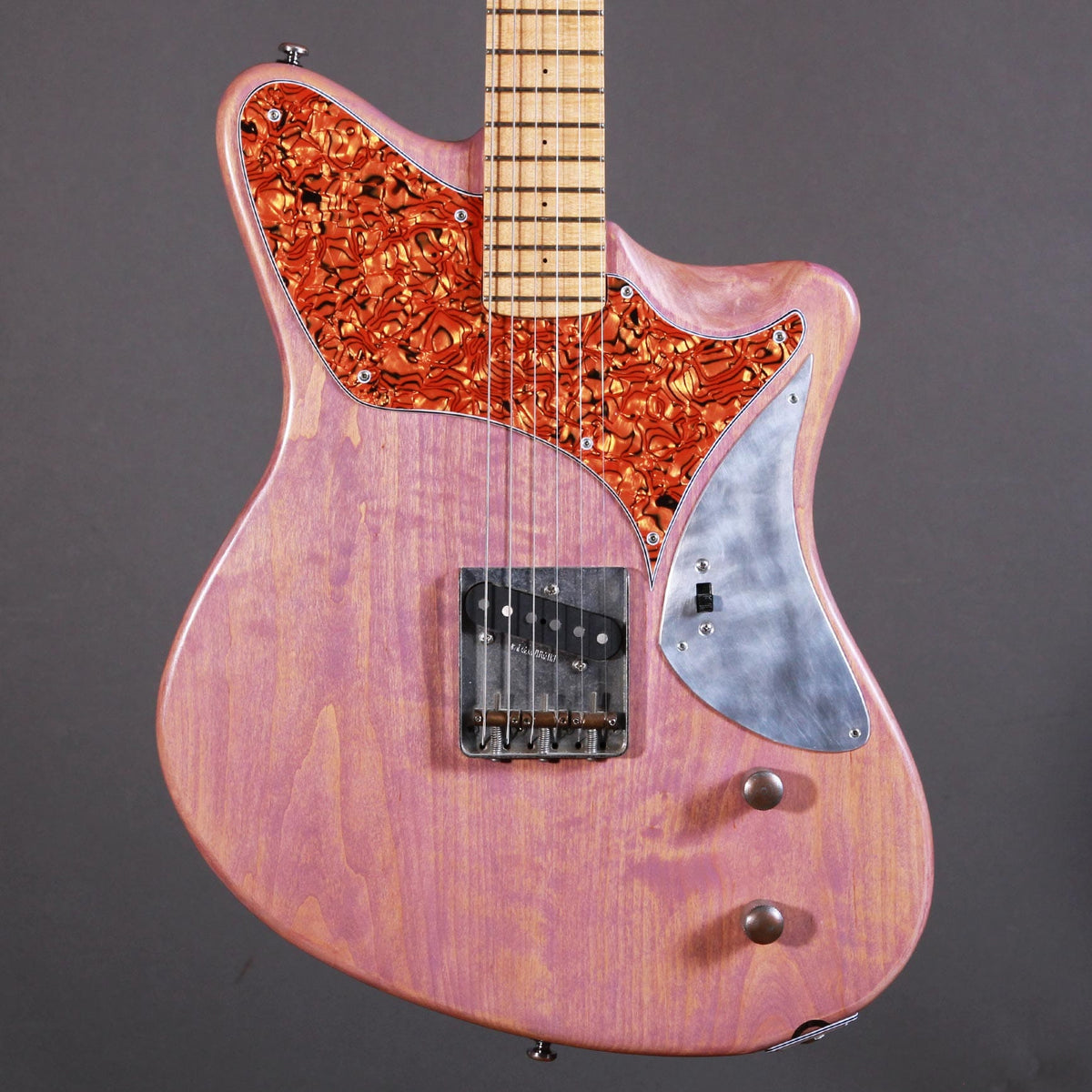 Voluptuous Noise Guitars Elgitarr Voluptuous Noise Guitars Sneddy See Thru Pink tgt11