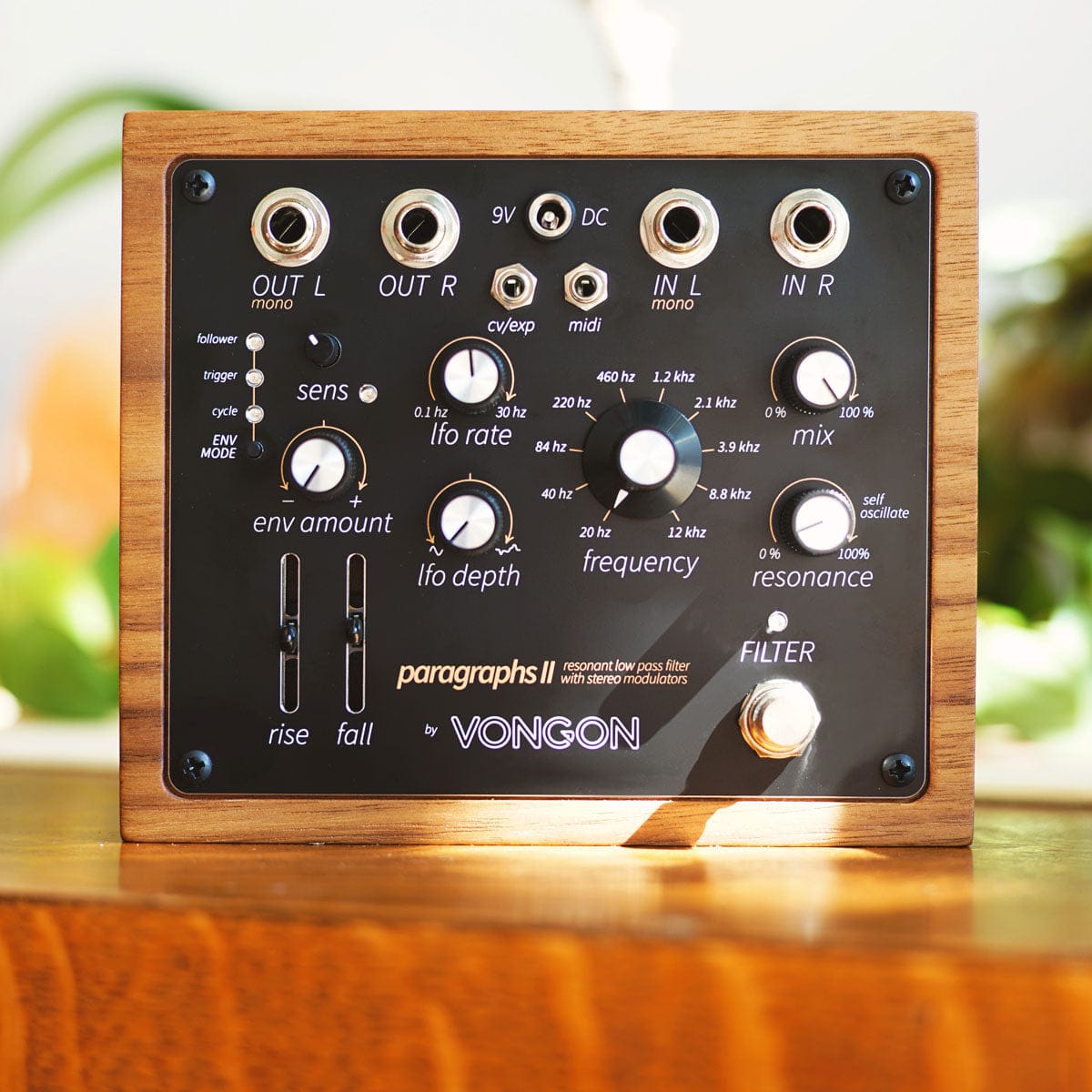 Vongon Pedaler Vongon Paragraphs II Filter tgt11