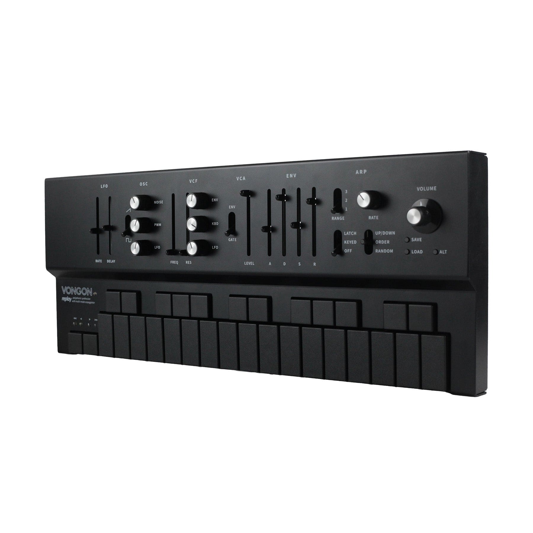 Vongon Pedaler Vongon the Replay Poly Synth Black tgt11