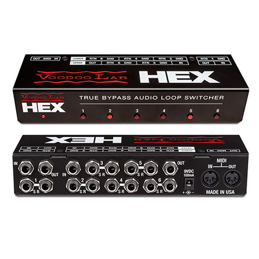 Voodoo Lab HEX audio loop switcher 