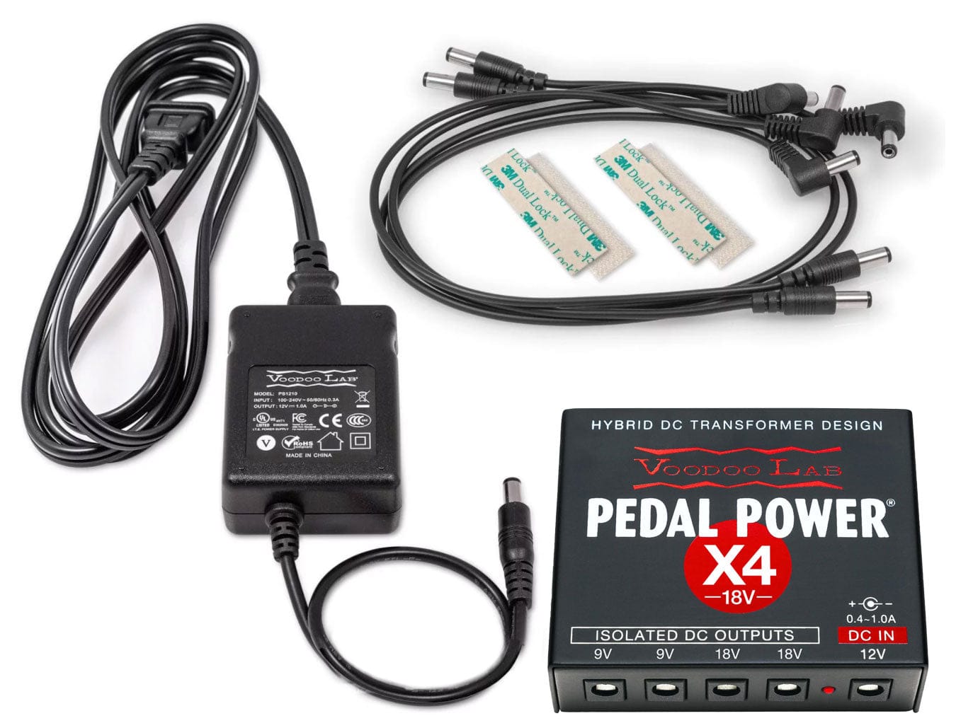 Voodoo Lab Pedal Power Voodoo Lab Pedal Power X4 18V tgt11