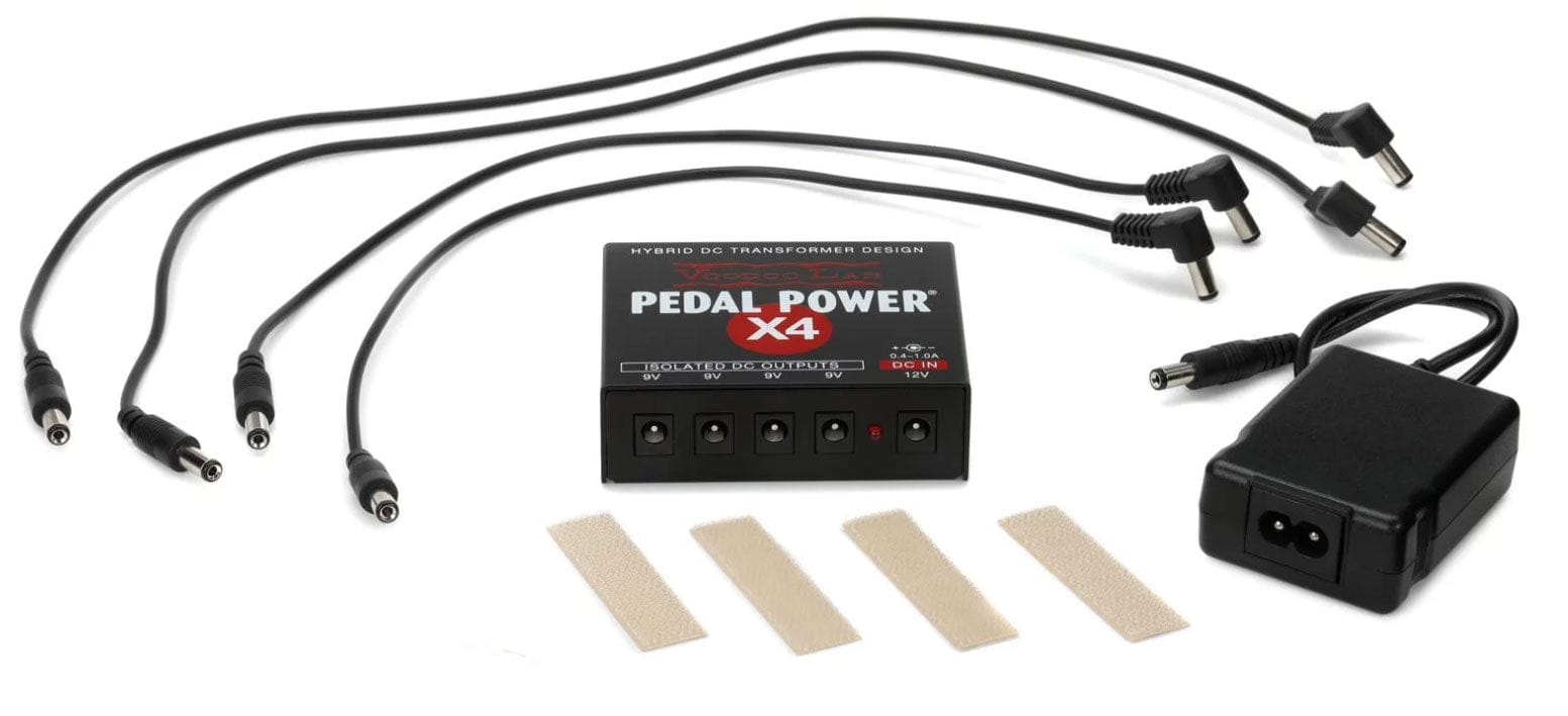 voodoo lab pedal power cables Voodoo Lab Pedal Power X4 Isolated Power Supply – TGT11 – These Go To 11