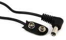 Voodoo Lab Tillbehör Voodoo Lab Power Cable 2.1 Right angle to Battery Snap Cable 46 cm tgt11