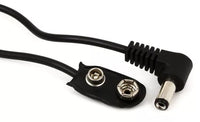 Voodoo Lab Tillbehör Voodoo Lab Power Cable 2.1 Right angle to Battery Snap Cable 46 cm tgt11