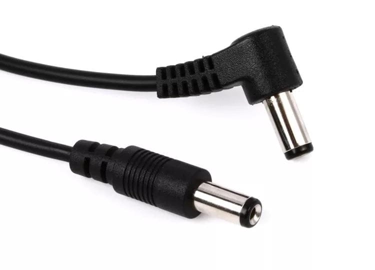 Voodoo Lab Tillbehör Voodoo Lab Power cable 2.1mm Straight and Right Angle 30cm tgt11