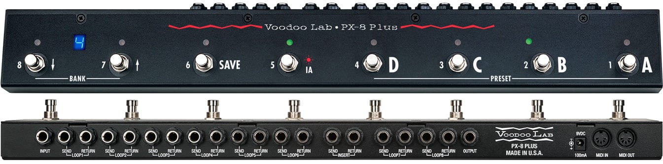 Voodoo Lab Tillbehör Voodoo Lab PX-8 PLUS Pedal Switcher tgt11