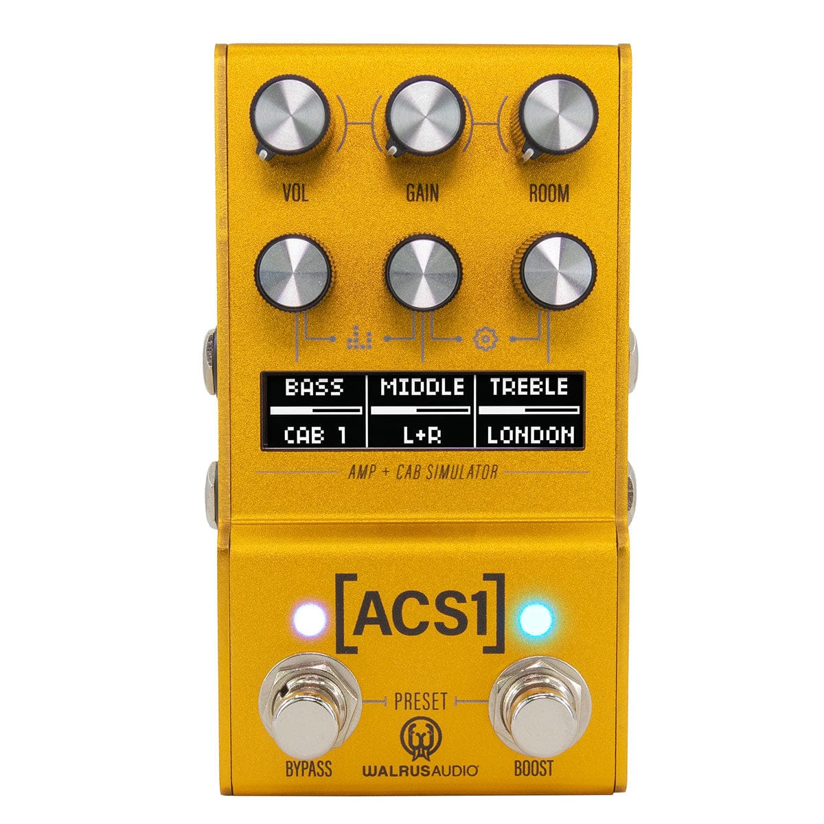 Walrus Audio Pedaler Walrus Audio MAKO ACS1 MK II Amp and Cab Simulator tgt11