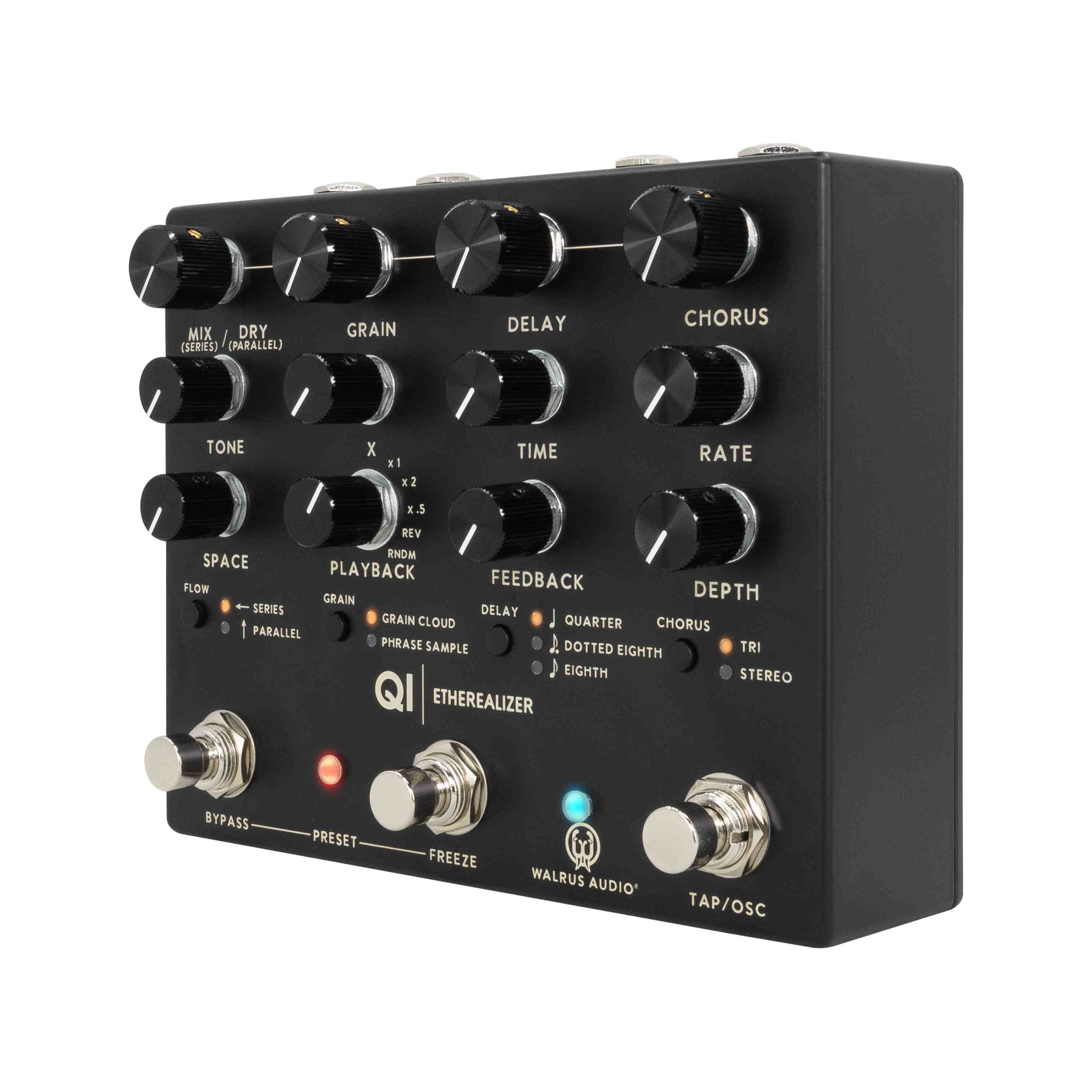 Walrus Audio Pedaler Walrus Audio Qi Etherealizer Black tgt11