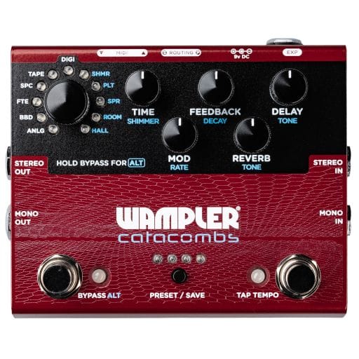 Wampler Pedaler Wampler Catacombs Reverb/Delay tgt11