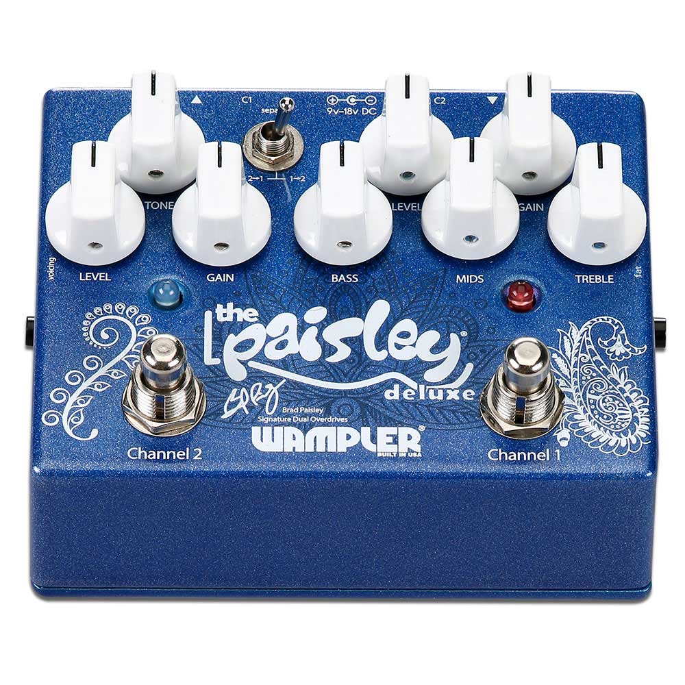 Wampler Pedaler Wampler Paisley Deluxe Overdrive tgt11