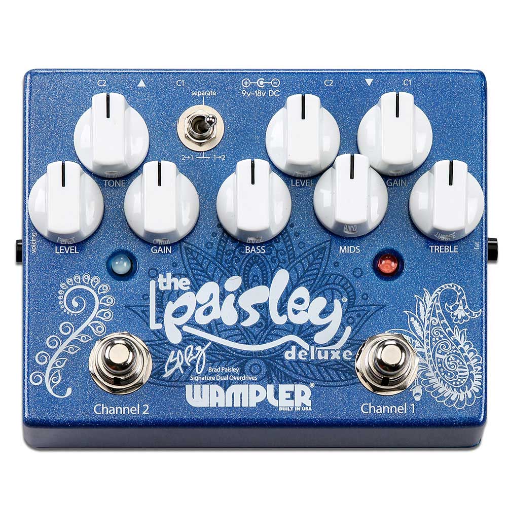 Wampler Pedaler Wampler Paisley Deluxe Overdrive tgt11