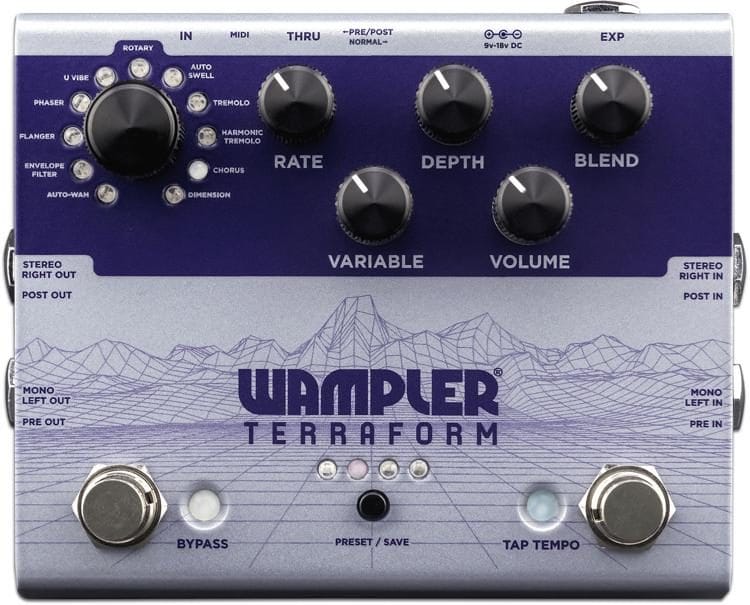 Wampler Pedaler Wampler Terraform Modulation FX tgt11