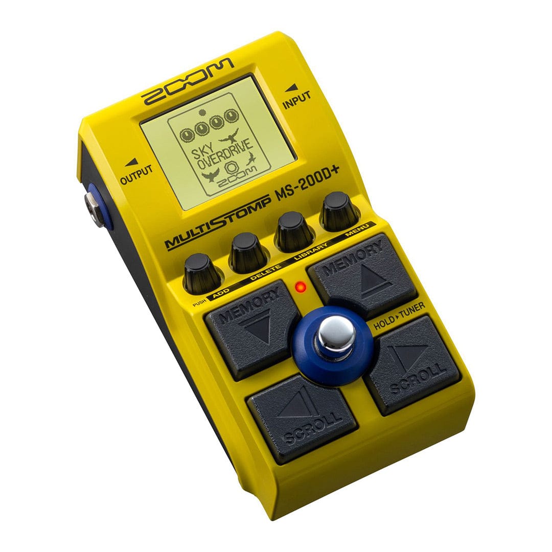 Zoom Pedaler ZOOM MS-200D+ Multistomp Pedal tgt11